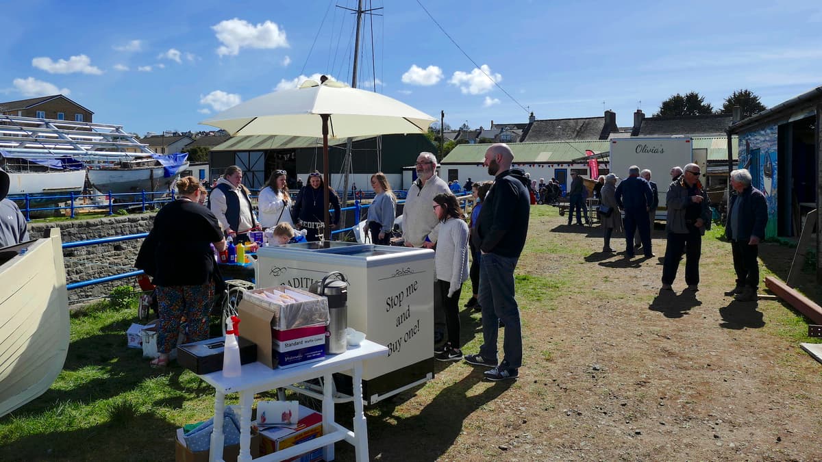 Car Boot Sale at Pembroke Dock West Wales Maritime Heritage Museum